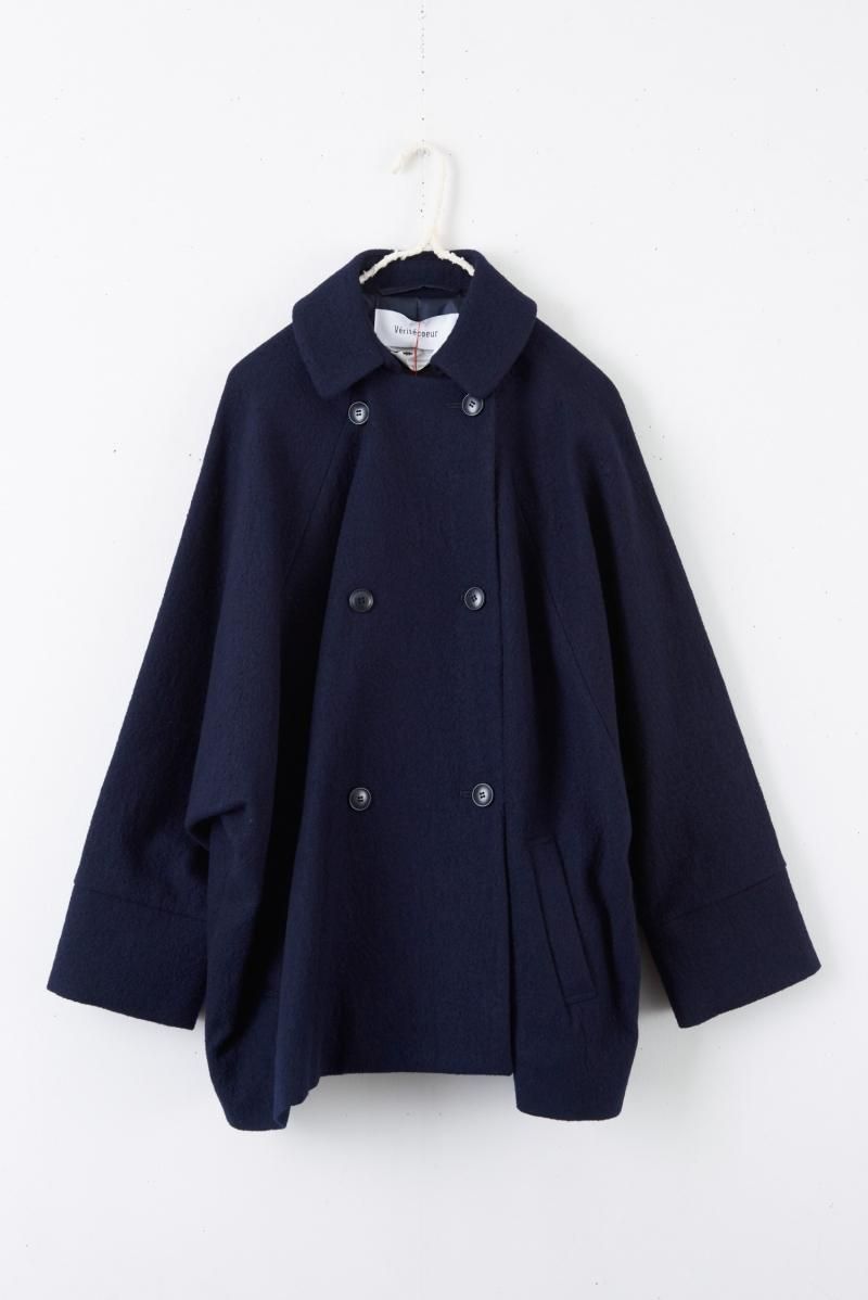 Veritecoeur (ヴェリテクール) トラピーズラインショートコート VC1757