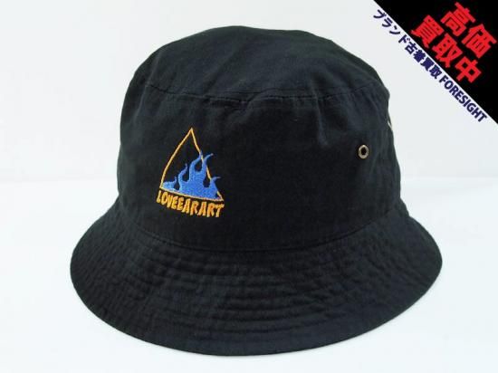 LOVE EAR ART JOINTS 2024 限定 'BUCKET HAT'バケット ハット BLACK