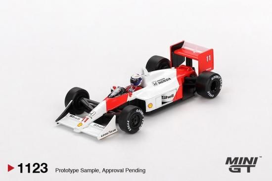 MINI GT 1/64 マクラーレン McLaren MP4/4 #11 A.プロスト 1988 日本GP