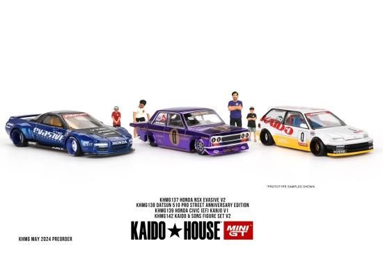 KAIDO☆HOUSE 1/64 Honda Civic (EF) Kanjo V1- ミニカー専門店 RideON