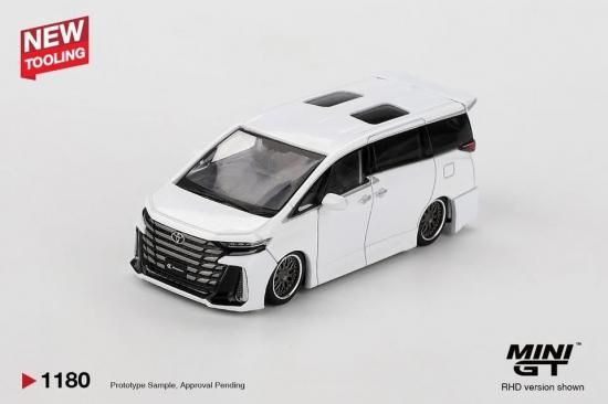 MINI GT 1/64 トヨタ アルファード Toyota Alphard 40 KUHL Black（右