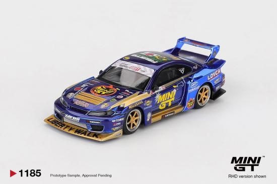 MINI GT 1/64 Nissan LB-Super Silhouette S15 SILVIA #555 Team MINI
