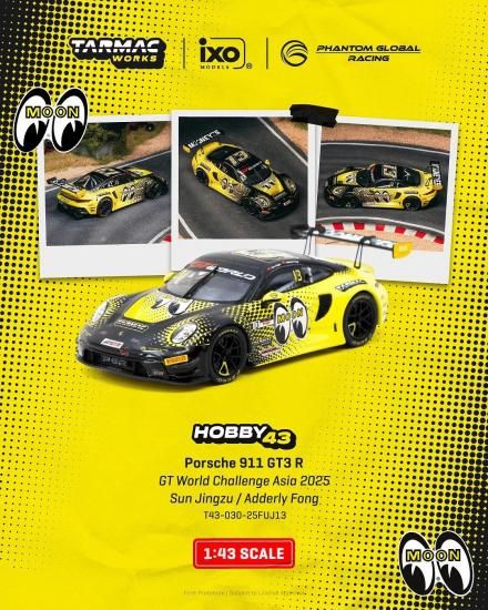 Tarmac Works 1/43 Porsche 911 GT3 R GT World Challenge Asia 2025