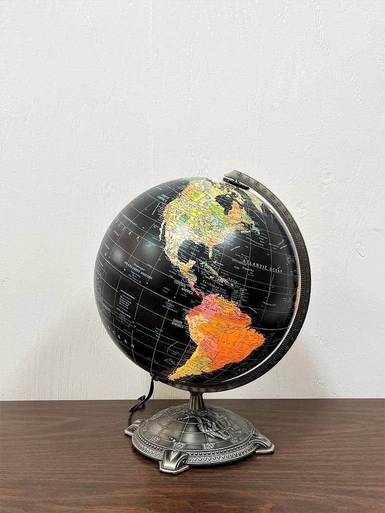 REPLOGLE社製 ヴィンテージ ライト付き ブラックオーシャン グローブ