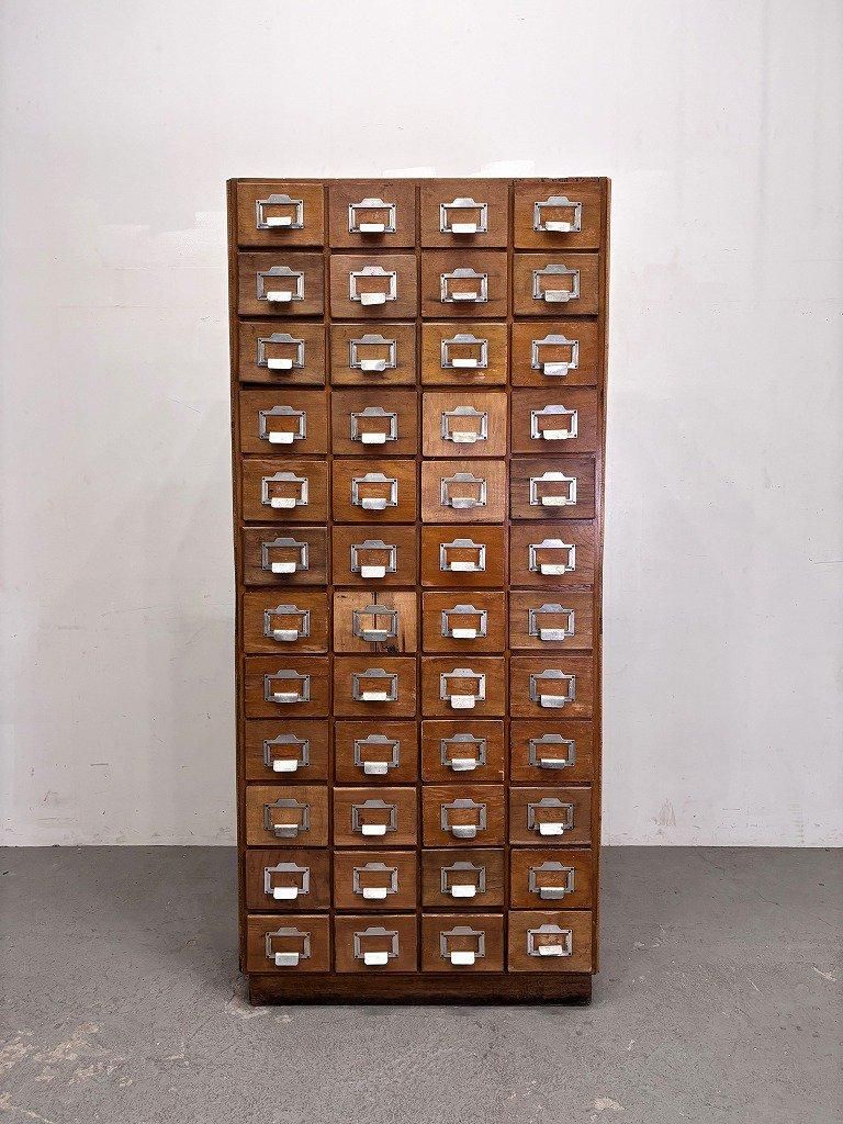 1940-50´s ヴィンテージ ウッド パーツキャビネット - アンティーク