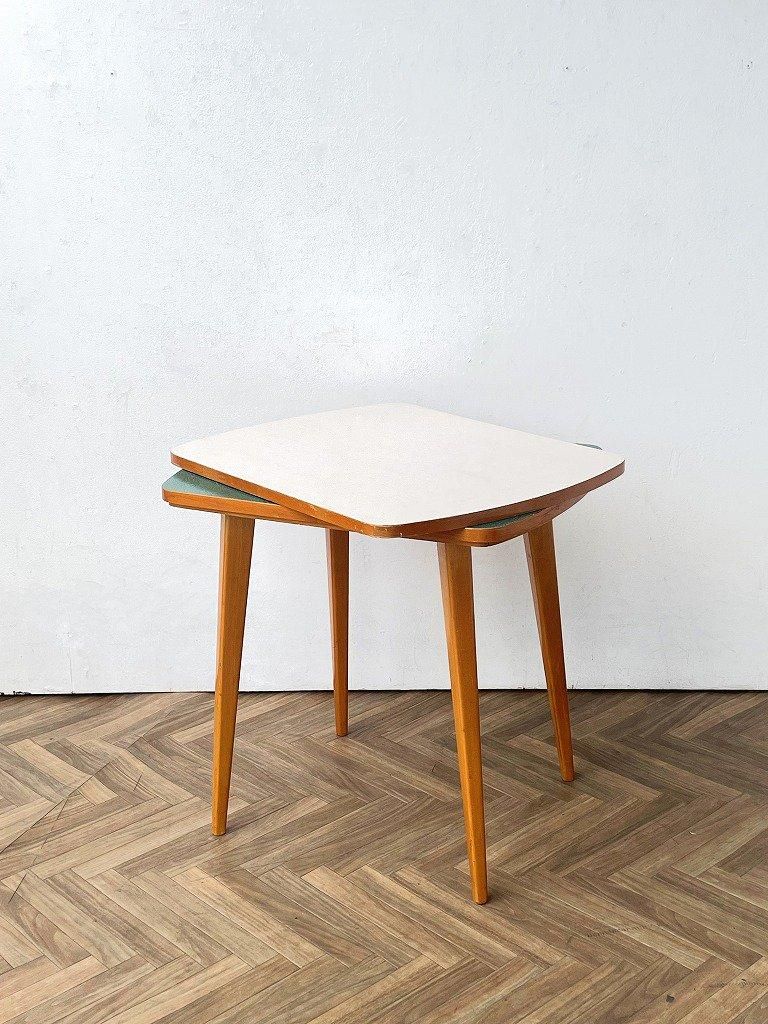 1960-70's ヴィンテージ ウッド サイドテーブル - アンティーク