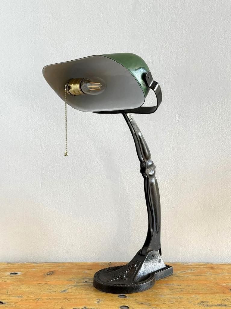 1920-40's ヴィンテージ バンカーズランプ - アンティーク、ビンテージ