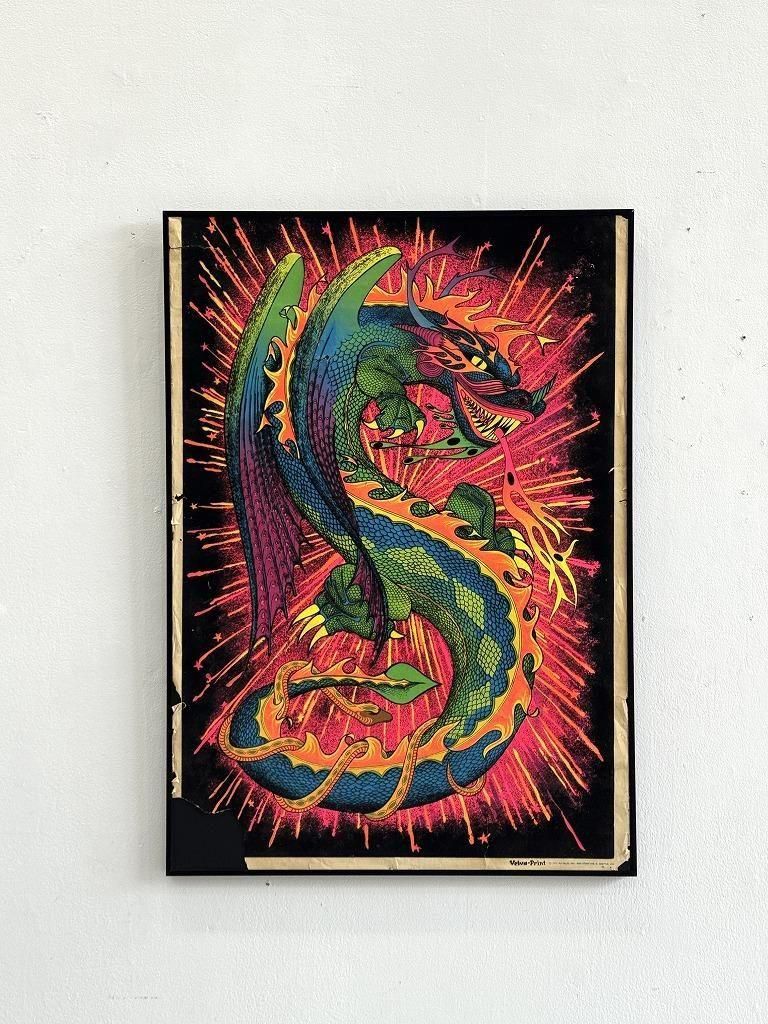 ポスター/ブラックライト/サイケデリック - アンティーク、ビンテージ