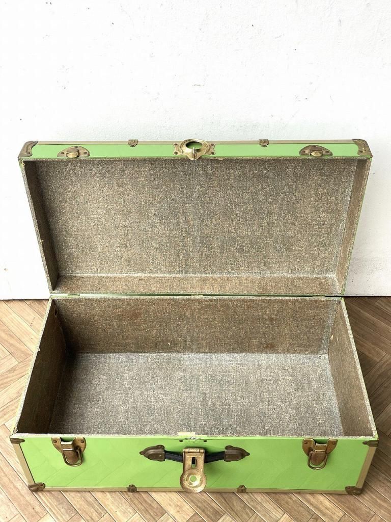 1970-80's ヴィンテージ スチール トランク - アンティーク