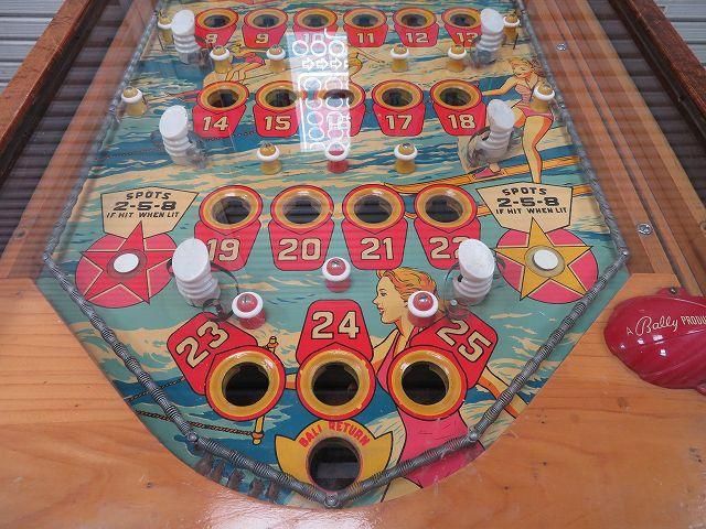 1950's Bally Product ヴィンテージ ピンボールマシン(ジャンク