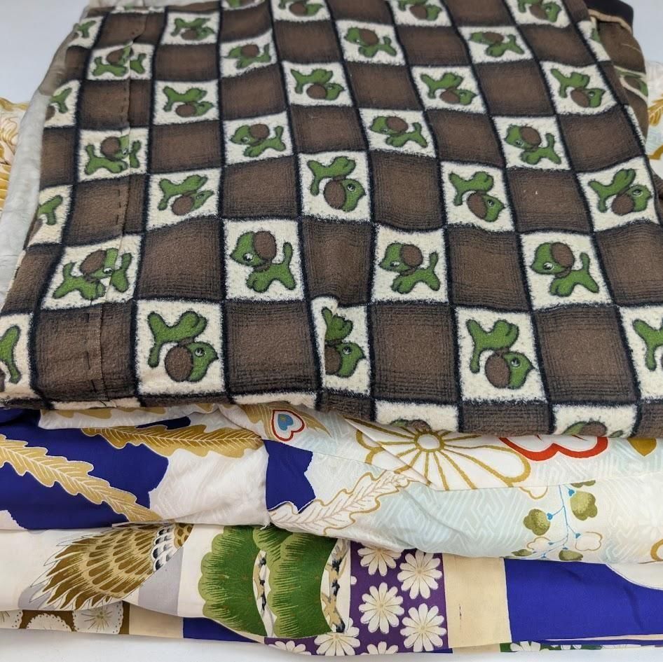 ハギレ（アンティーク、絣、銘仙など） - 着物工房あかり