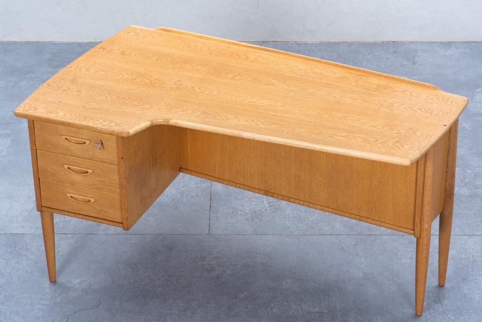 Goran Strand model.A10 ブーメランデスク オーク | 北欧家具 haluta