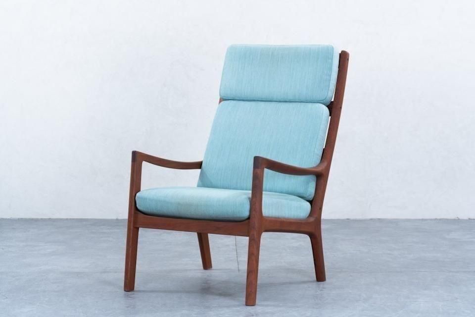 Ole Wanscher model.169 'Senator' ハイバックソファ チーク | 北欧