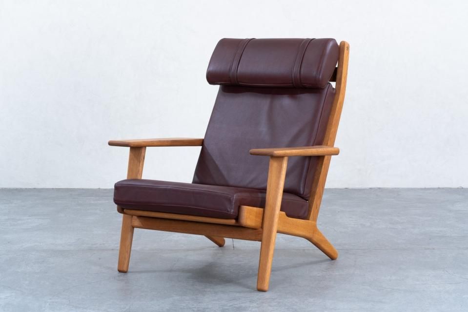 Hans J Wegner GE290A ハイバックソファ オーク | 北欧家具 haluta