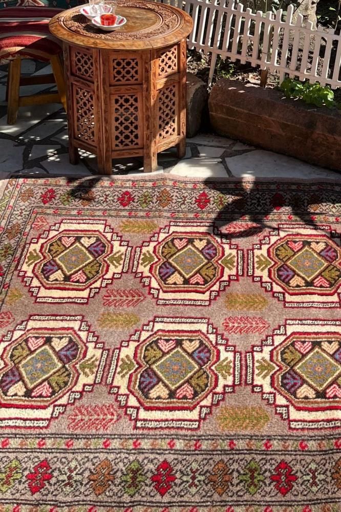 新しい絨毯/トルコ・マニサ約191×132cm - 手織り絨毯＆キリム