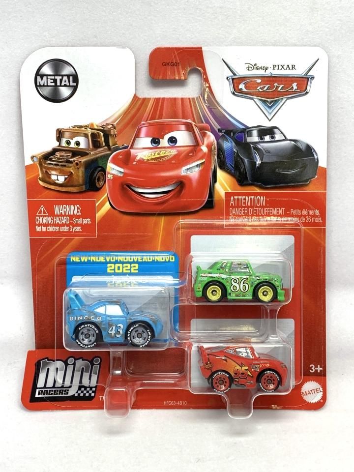 MINI RACERS 3-PACK 2022 ダメージド・キング/ チック・ヒックス