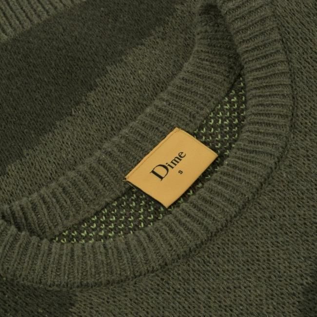 Dime BOVINE WOOL KNIT / ARMY (ダイム ニット/セーター) - HORRIBLE'S