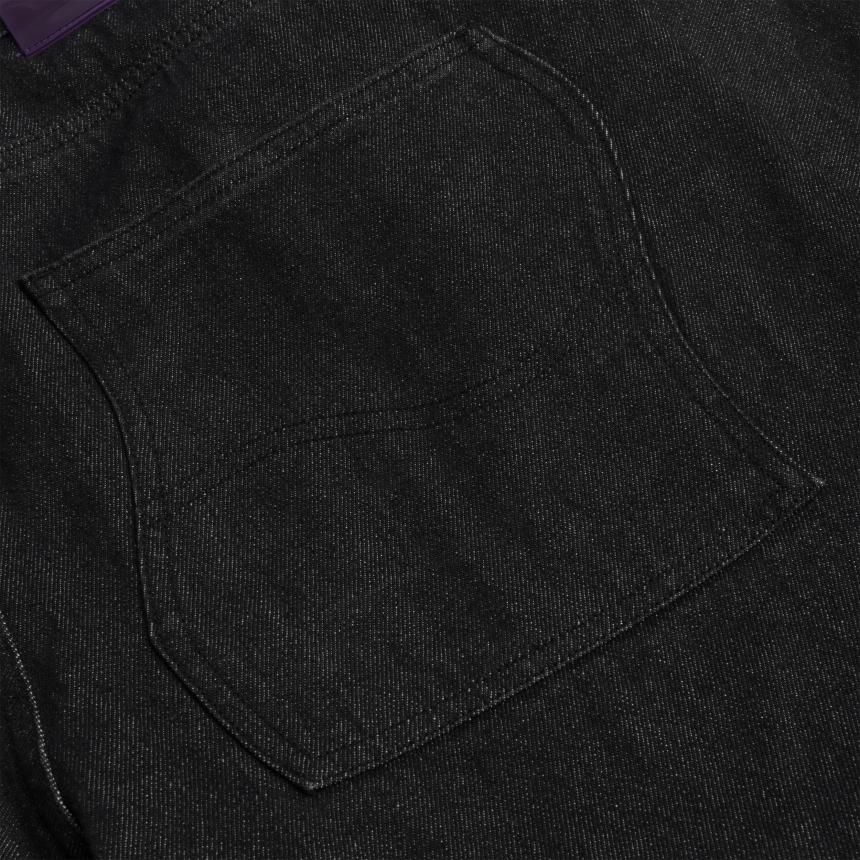Dime Baggy Denim Pants / BLACK WASHED (ダイム デニムパンツ