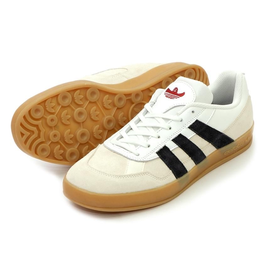 ADIDAS SKATEBOARDING ALOHA SUPER / WHITE/BLACK/GUM (アディダス