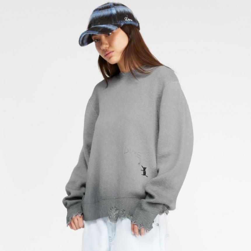 Dime Cat Knit / Storm (ダイム セーター/ニット) - HORRIBLE'S