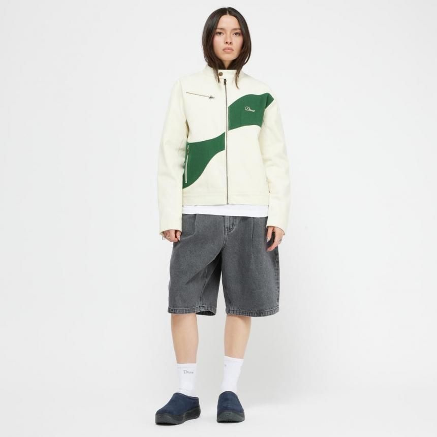 Dime Moto Jacket / Cream (ダイム モトジャケット) - HORRIBLE'S