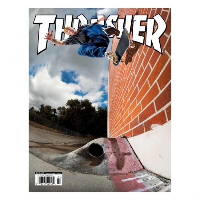 THRASHER MAGAZINE 2025 MARCH ISSUE #536（スラッシャー マガジン