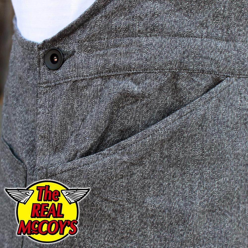 SALT AND PEPPER CHAMBRAY BIB OVERALL