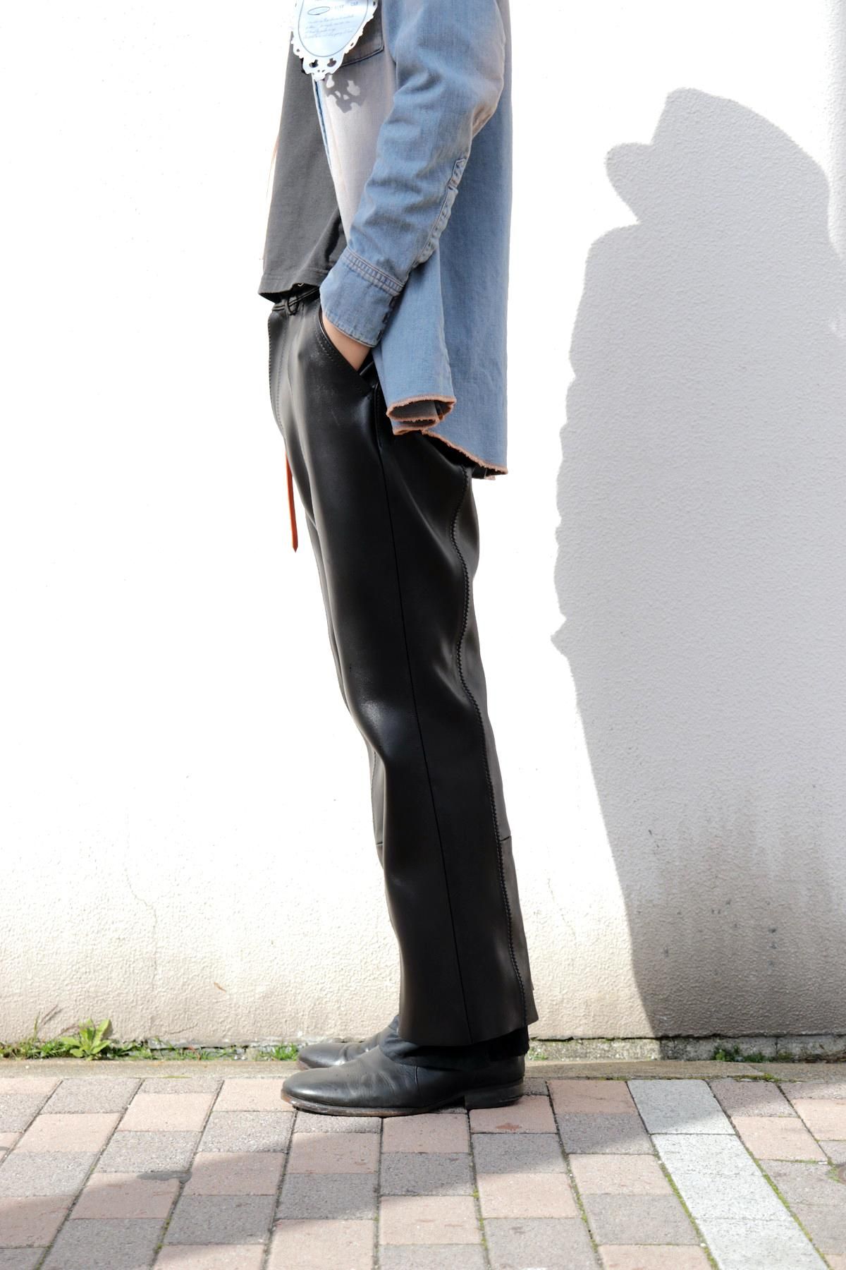 H:CEアイス イタリア スノーブーツ アザラシ 黒 スパイク