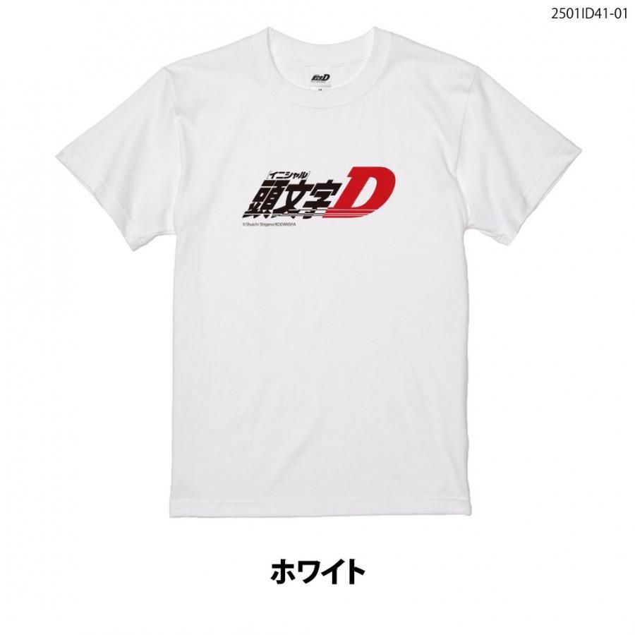 半袖Tシャツ 頭文字D 2501ID41-01 イニシャルD ロゴTシャツ イニD