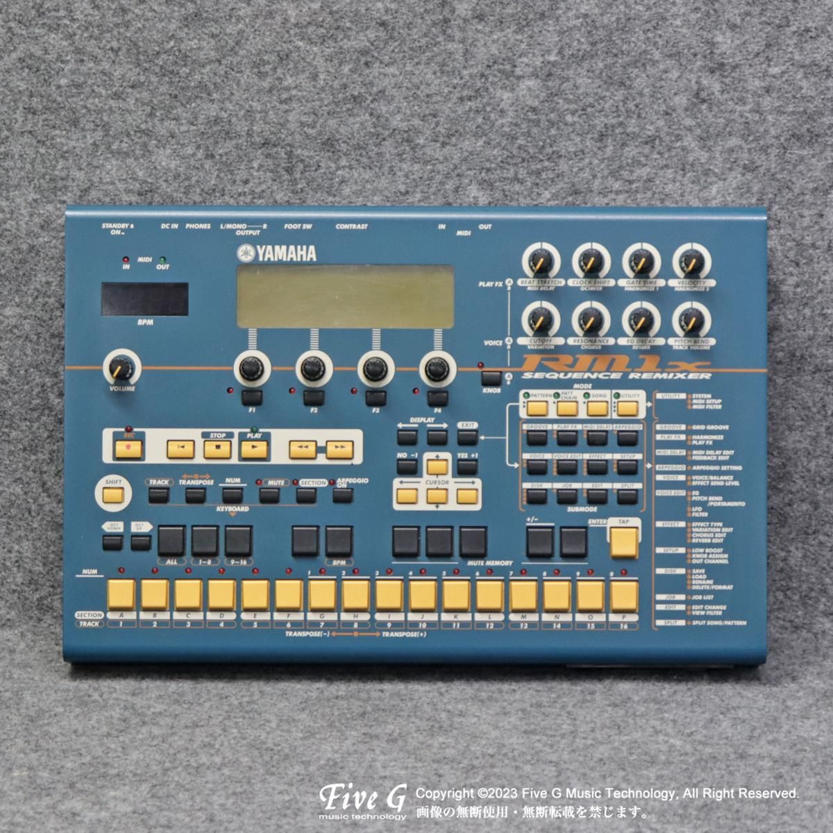 YAMAHA Rm1x シーケンサー メンテナンス済 YAMAHA Rm1x シーケンサー