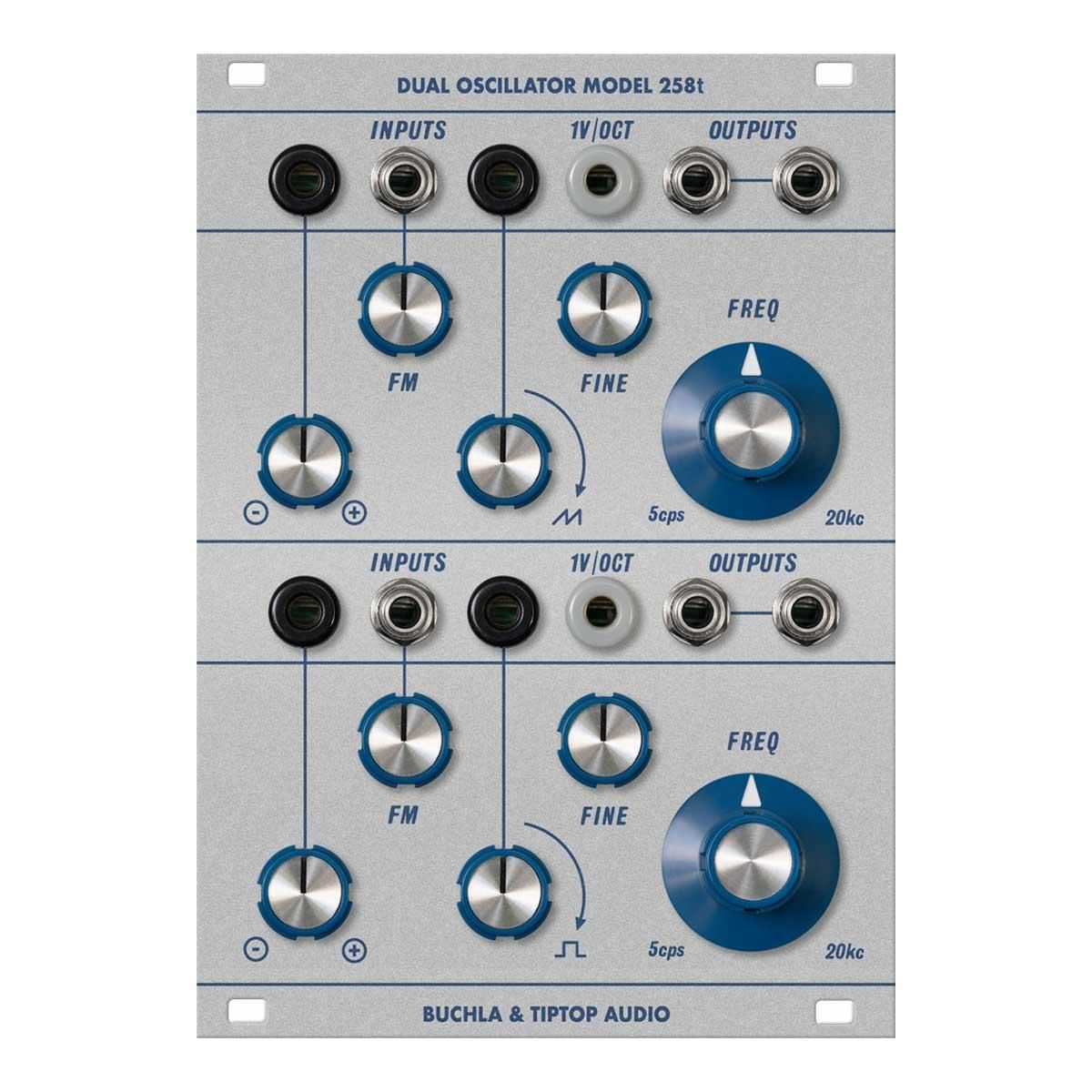Buchla & Tiptop Audio | Model 258t Dual Oscillator | 新品ユーロ