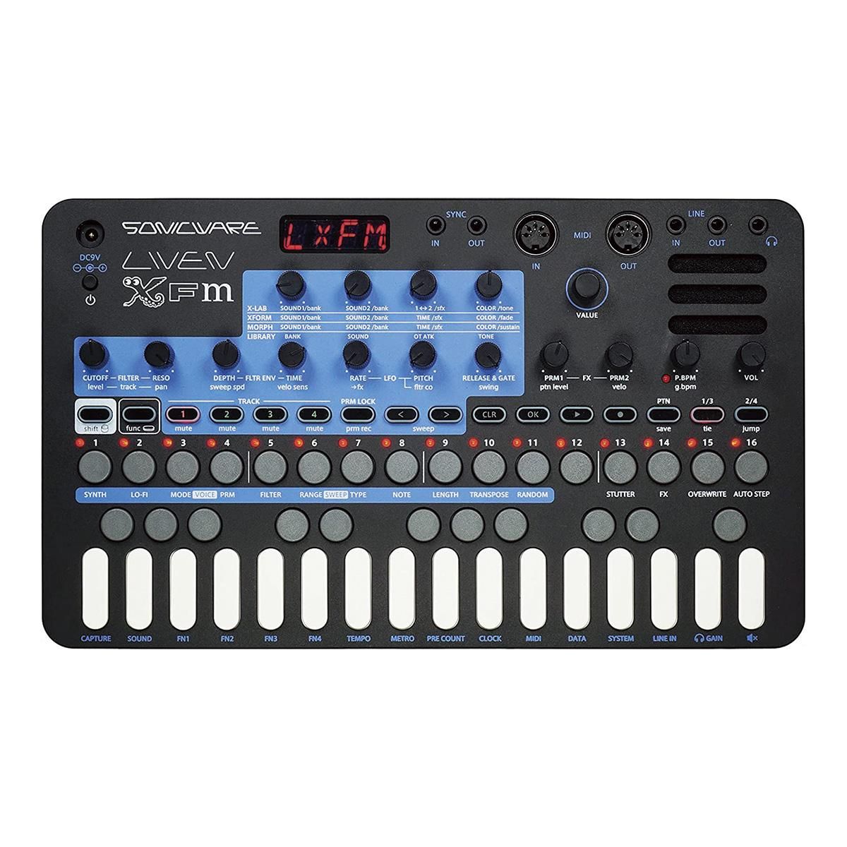SONICWARE | LIVEN XFM | シンセサイザー ガジェット系シンセ | Five G