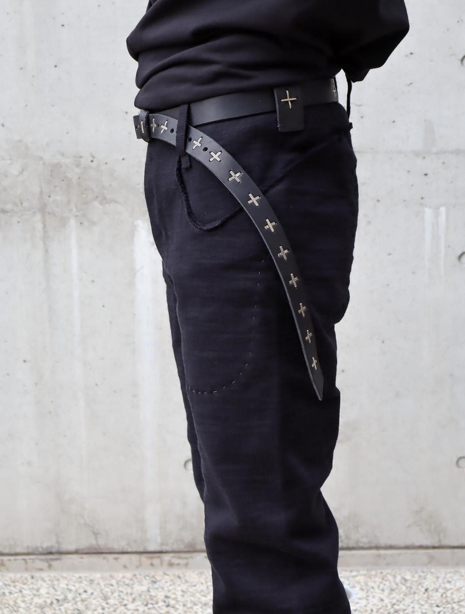 STUDDED q BUCKLE MED BELT / m.a+ (エムエークロス) 神戸 SHELTER2
