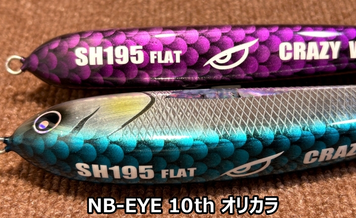 CRAZY WORKS SH195FLAT NB-EYE10th NB-EYE-TOKYO