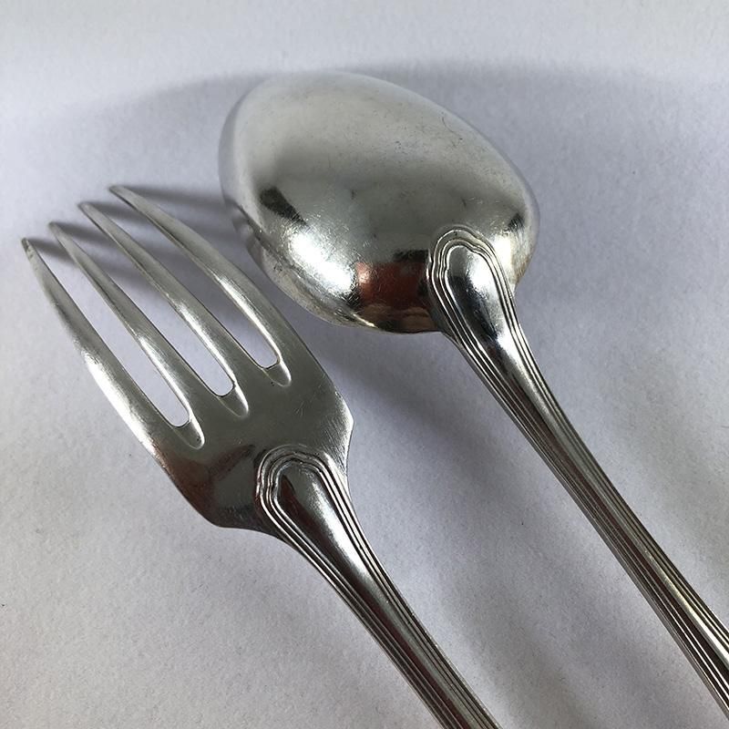 クリストフル アリア スタンダードスプーン、フォーク、コンソメ