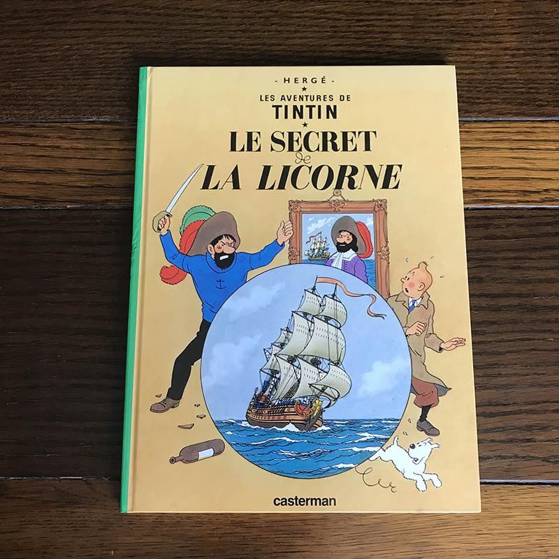 コミック絵本『タンタンの冒険旅行』