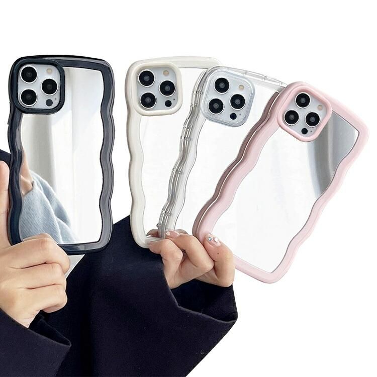 iPhone16 ケース iPhone 16 Plus/16 Pro/16 Pro Max カバー 背面ミラー