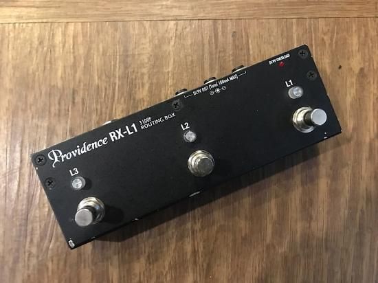 PROVIDENCE RX-L1 3つのトゥルーバイパスループと9V DCアウトを装備
