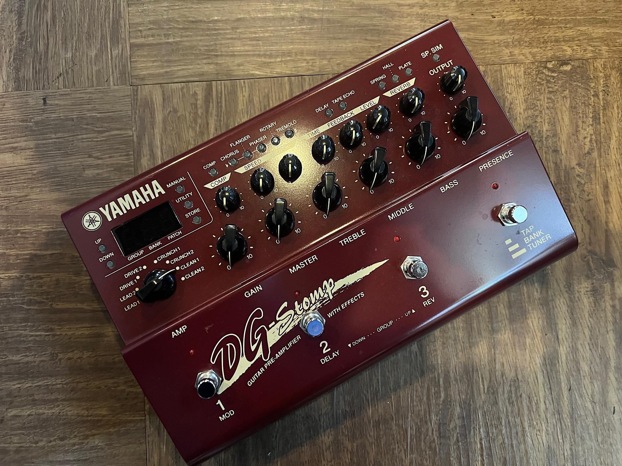 YAMAHA DG STOMP ヤマハのモデリングアンプ＆エフェクトペダル