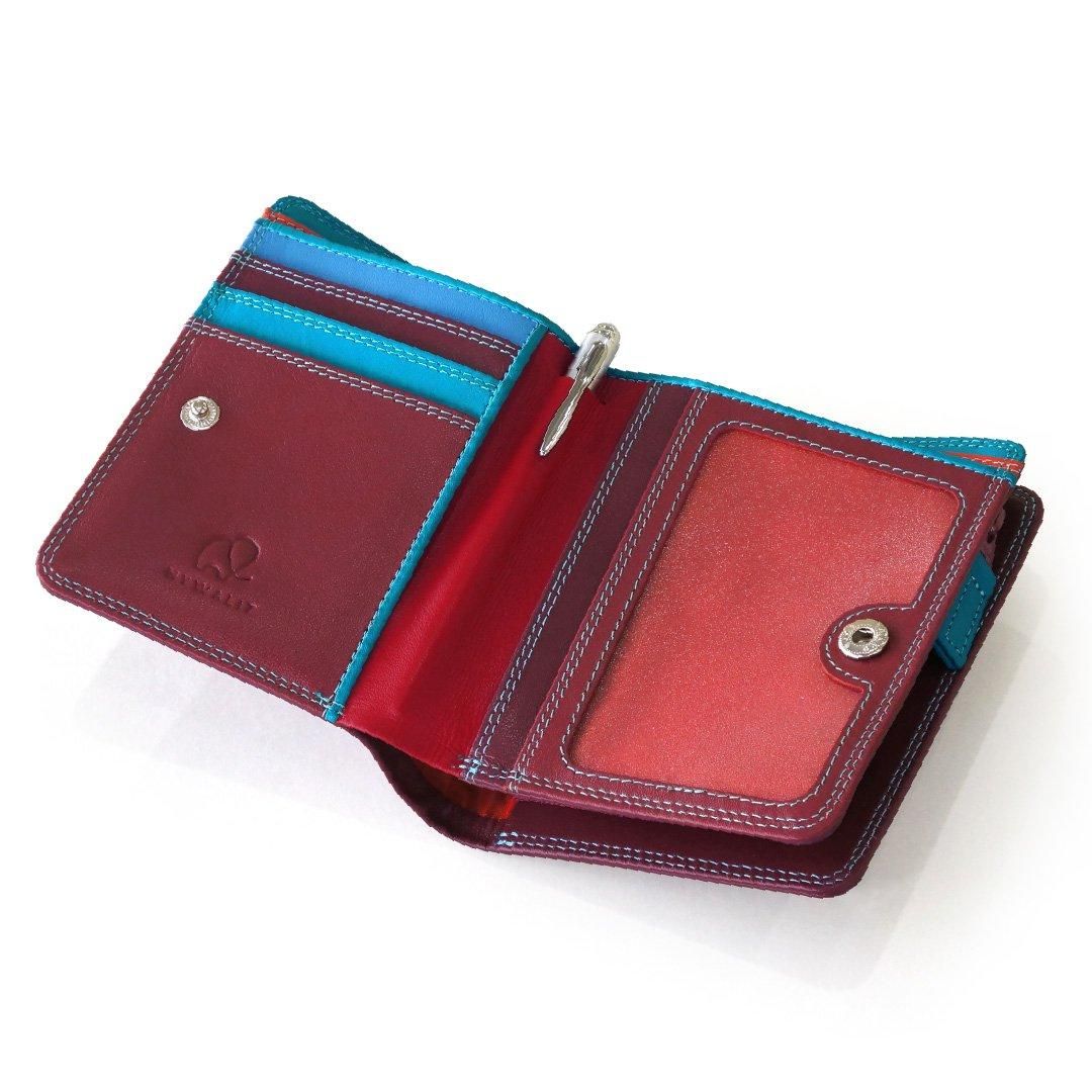 公式】mywalit マイワリット MY231-183 2つ折財布/ポンペイ Medium Zip
