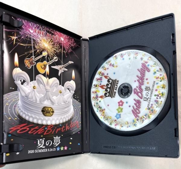 アルフィー DVDパンフレット THE ALFEE 46th Birthday 夏の夢 2020