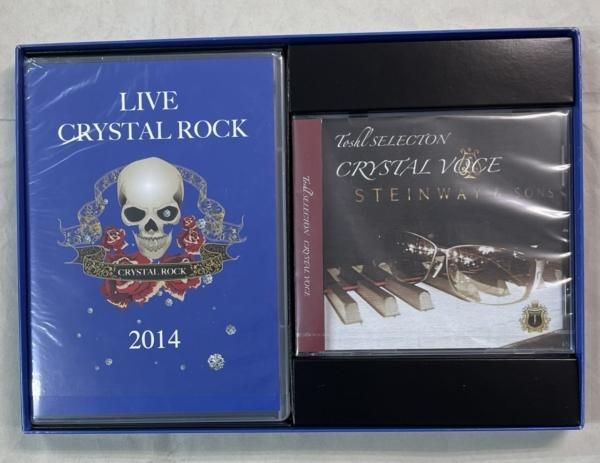 TOSHI 龍玄とし TOSHI LIVE CRYSTAL ROCK 2014 限定DVD4枚+CD、BOX