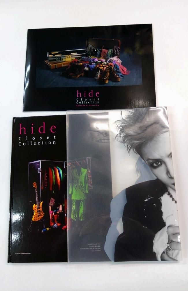 hide 写真集 hide Closet Collection X時代からソロ活動 コスチューム