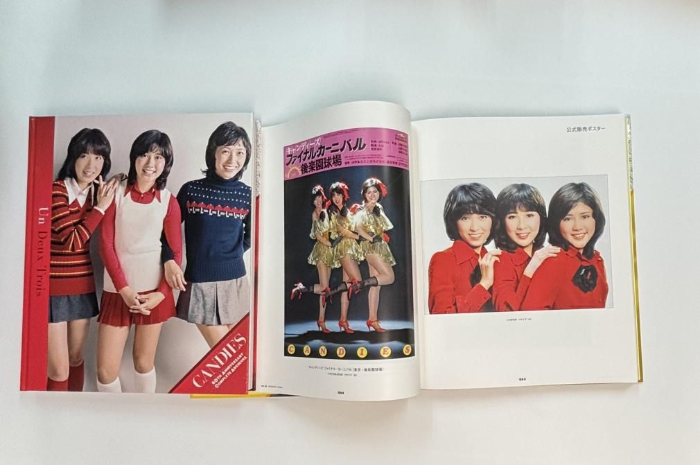 キャンディーズ 限定写真集BOX アン・ドゥ・トロワ デビュー40周年記念