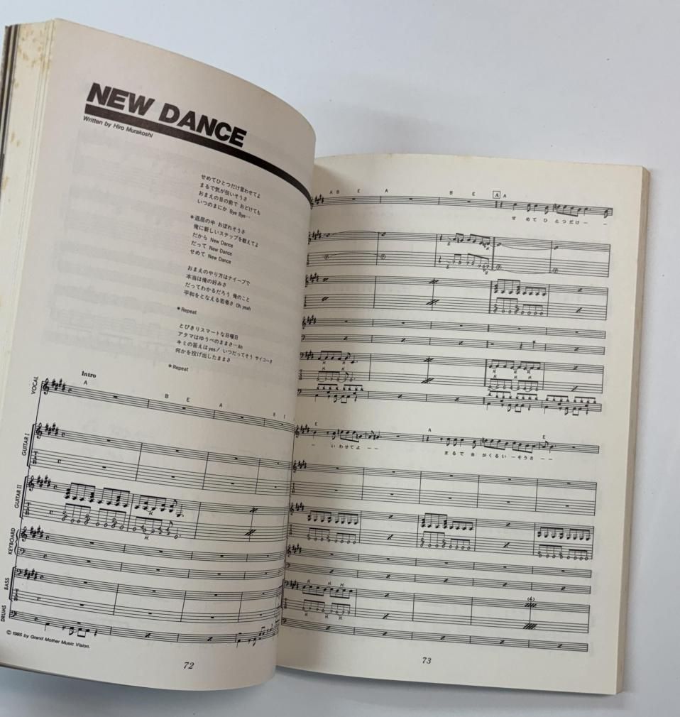 ストリートスライダーズ バンドスコア THE STREET SLIDERS SPECIAL