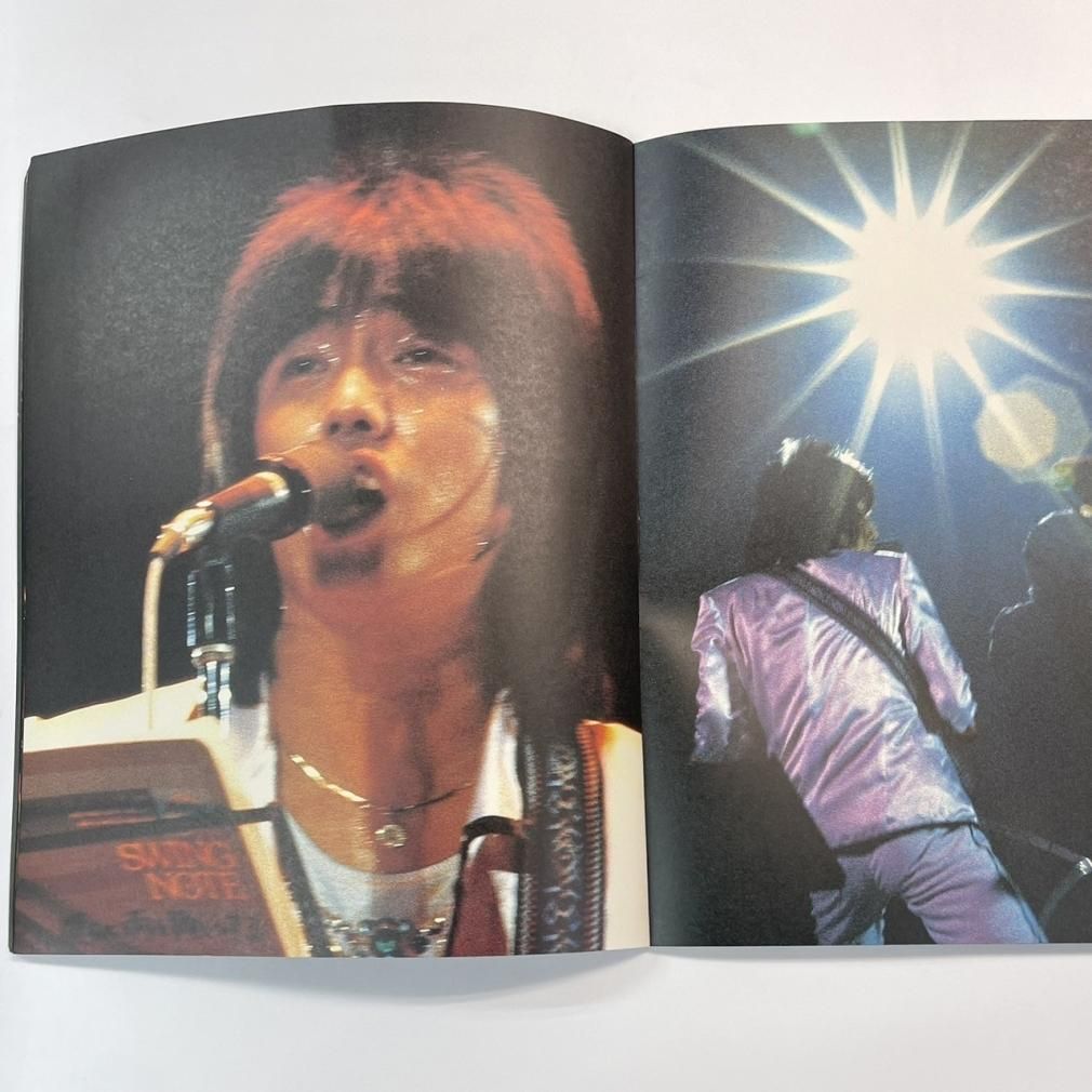 長渕剛 1983年ツアー・パンフレット HEAVY GAUGE LIVE IN 西武