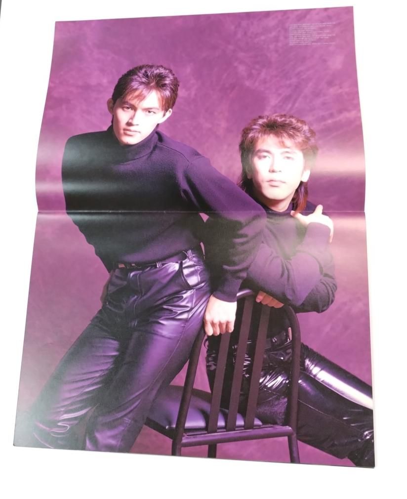 B'z 1989年ツアー・パンフレット BaD COMMUNICATION BAD-CLUB-GYM LIVE