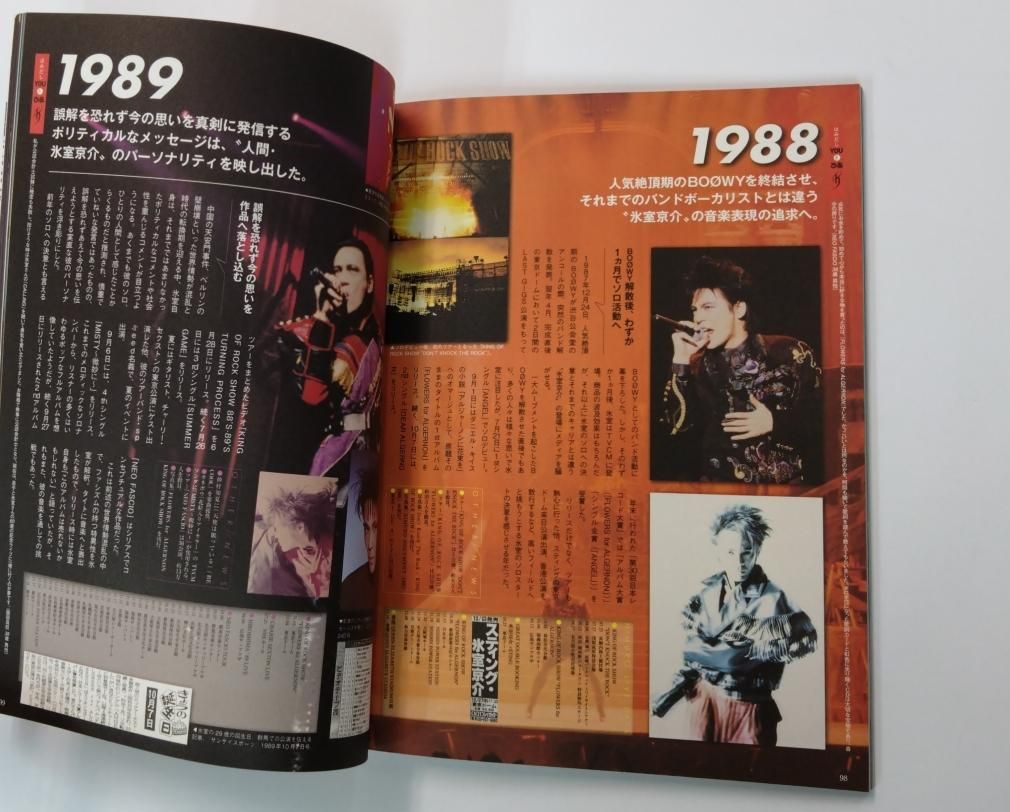 氷室京介 写真集 氷室京介ぴあ 25th anniversary special book 完全