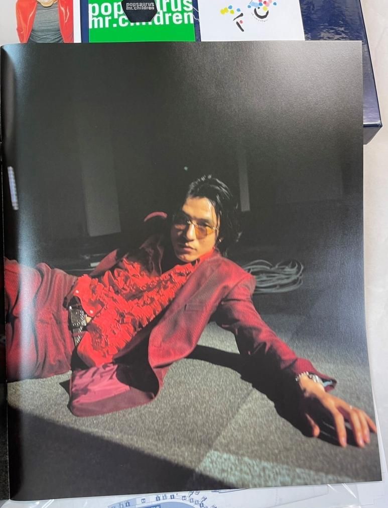 ミスチル ポップザウルス2001 ツアーTシャツ 買取】Mr.Children