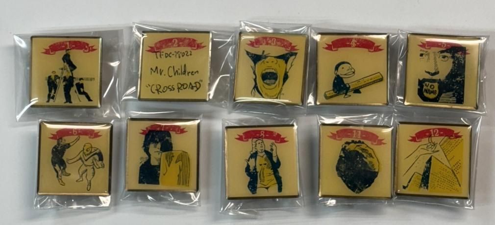 Mr.Children Thanksgiving 25 ガチャ ピンバッジ 26種類 25周年ツアー